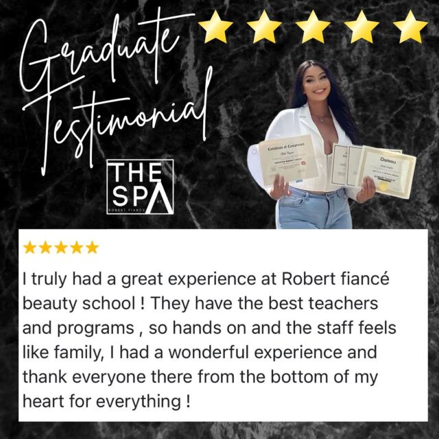 ⭐️ ⭐️⭐️⭐️⭐️ 5 star review ! Faith , skin care & makeup program @robertfianceflorida ‼️‼️ 

thank you faith!! 🤍🤍 @facedbyfaithh